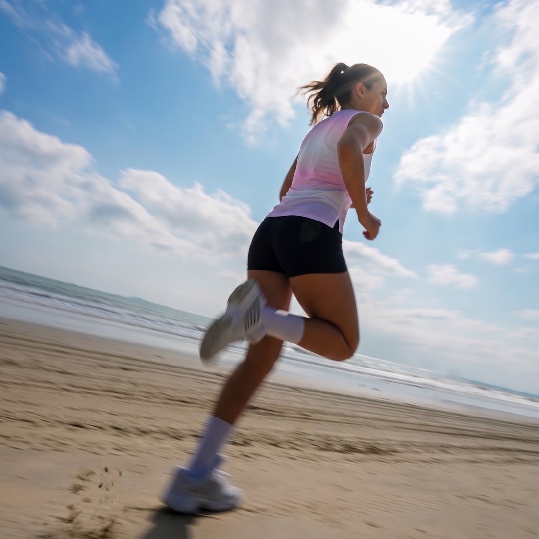 Coastal morning run